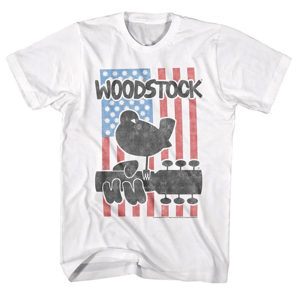 WOODSTOCK ウッドストック (映画公開 55周年 ) - FLOWER FLAG / Tシャツ / メンズ - PGS
